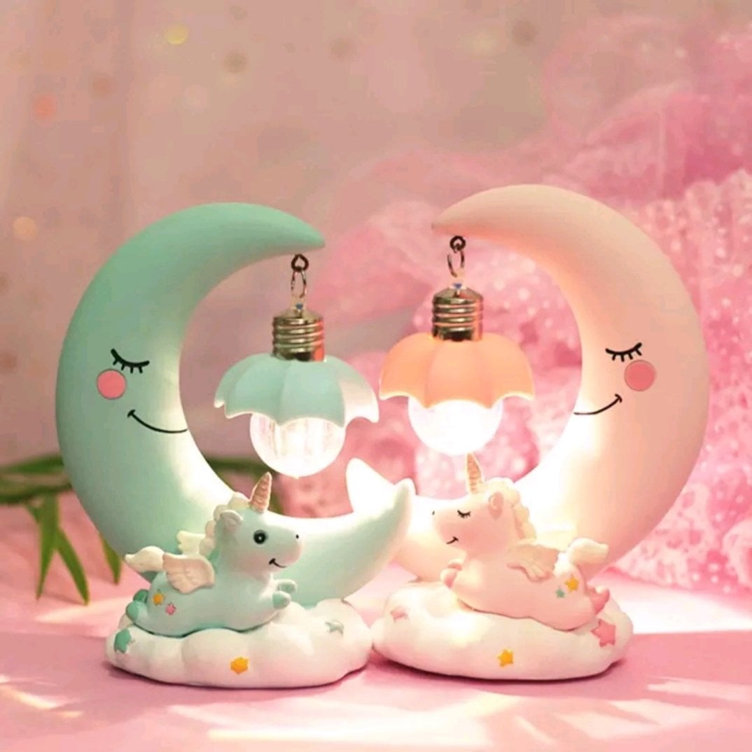 Unicorn Ay Gece Lambası