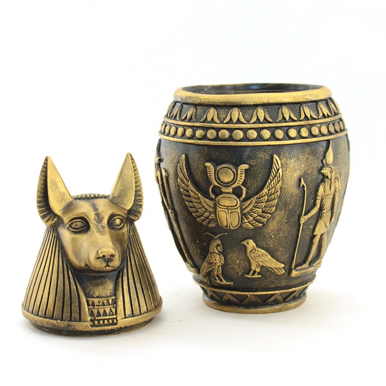 Polyester Mısır Figürü Anubis Biblo