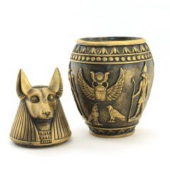 Polyester Mısır Figürü Anubis Biblo