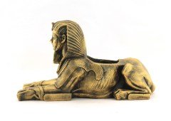 Polyester Mısır Figürü Sfenks Biblo Mumluk