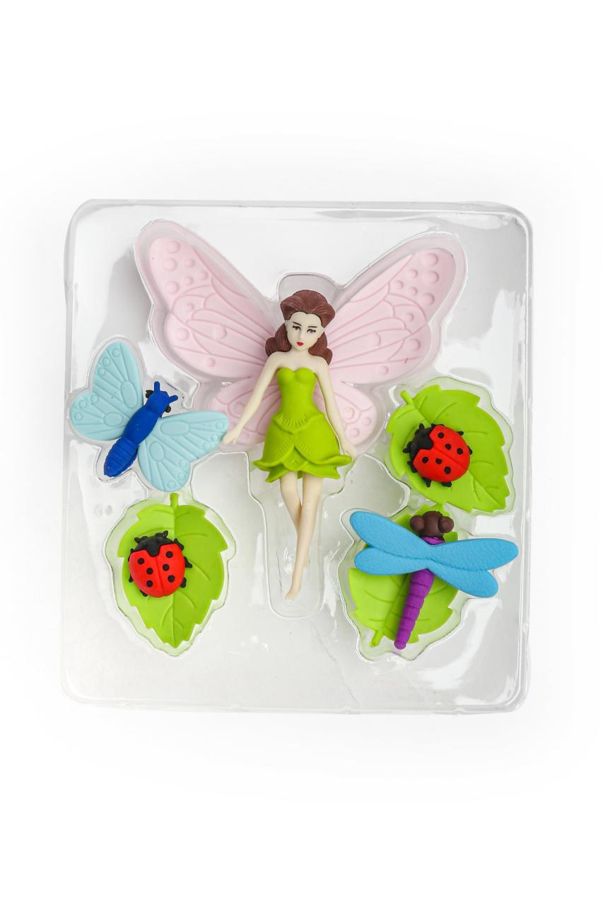 Prenses Peri Kızı 3D Silgi Seti