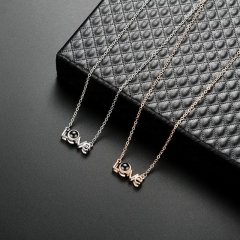 100 Dilde Seni Seni Seviyorum Kolye Love