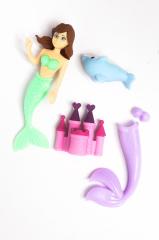 Prenses Deniz Kızı 3D Silgi Seti
