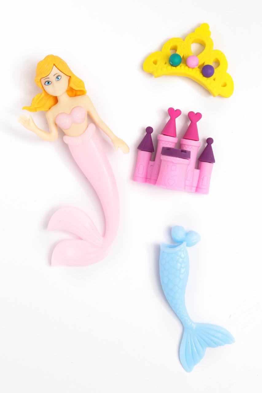 Prenses Deniz Kızı 3D Silgi Seti