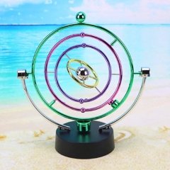 Manyetik Sürekli Dönen Newton Denge Topu Kinetik Orbital Küre