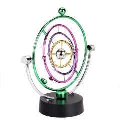 Manyetik Sürekli Dönen Newton Denge Topu Kinetik Orbital Küre