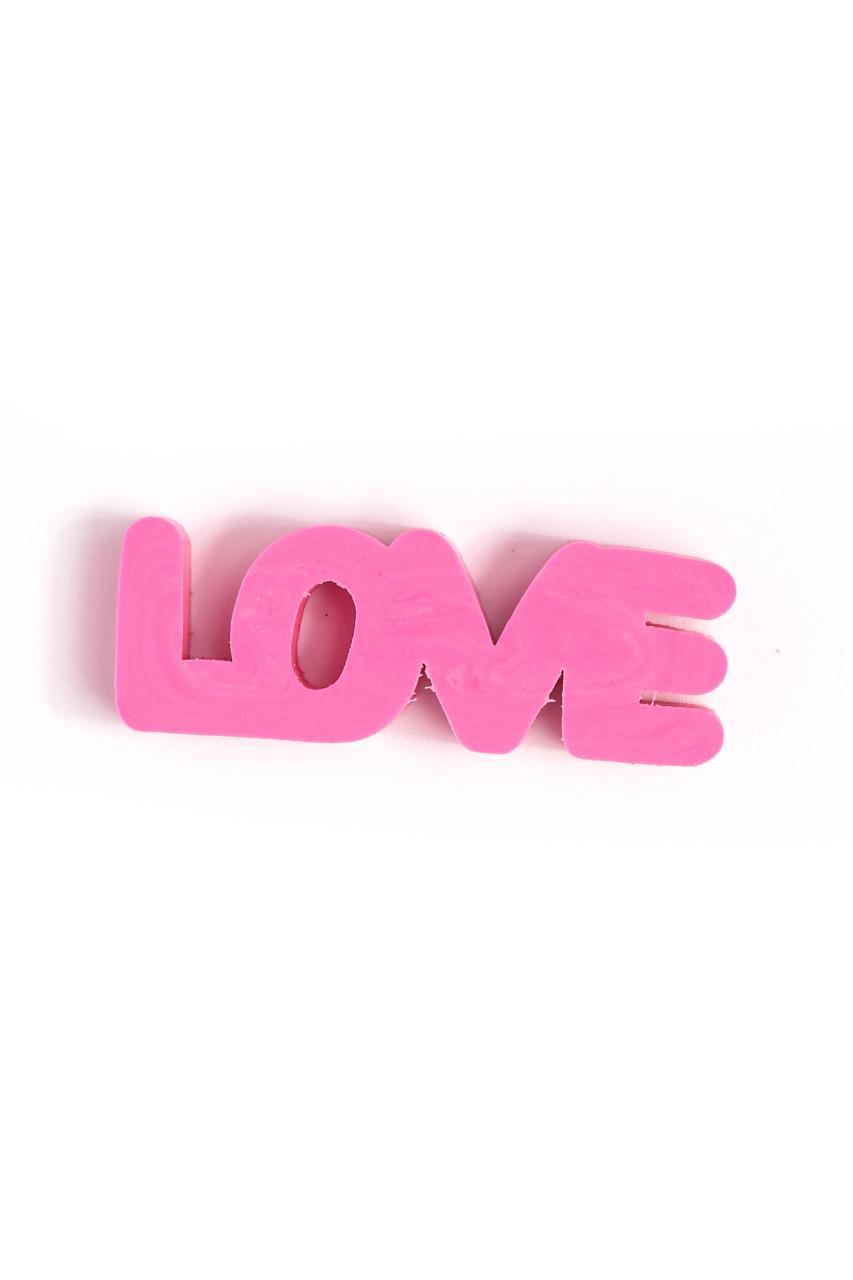 English Daily Words Love 3D Silgi