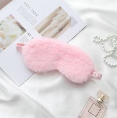 Yumuşacık Peluş Uyku Göz Bandı Renkli