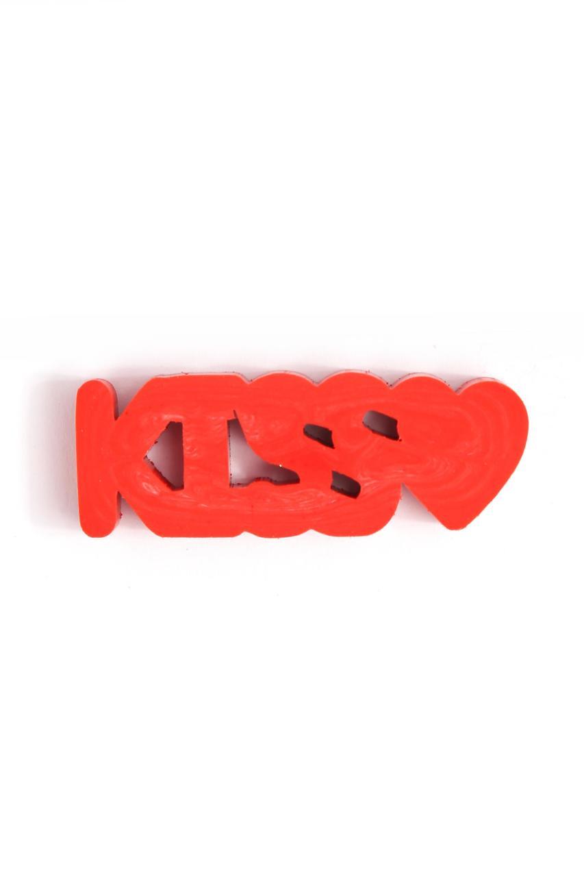 English Daily Words Kiss 3D Silgi