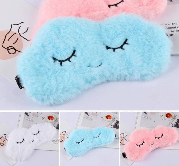 Bulut Şekilli Peluş Uyku Bandı
