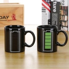 Sihirli Batarya Tasarımlı Kupa Bardak