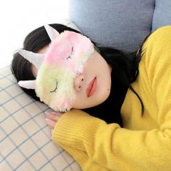 Peluş Unicorn Uyku Göz Bandı