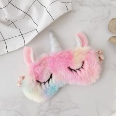 Peluş Unicorn Uyku Göz Bandı