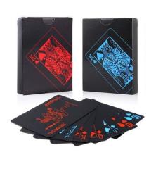 PVC Siyah Poker Oyun Kartları 2 Paket Birlikte