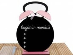 Çalar Saat Kara Yazı Tahtası