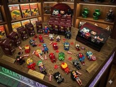 Marvel Tasarımlı Sürpriz Kutulu Figür 1 Adet