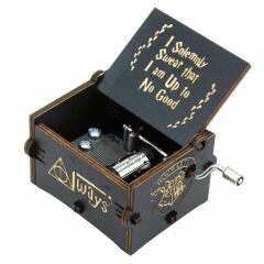 Harry Potter Always Müzik Kutusu Ahşap İşlemeli Müzik Kutu