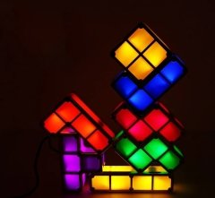 Tetris Oyunu Led Masa Lambası