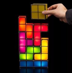 Tetris Oyunu Led Masa Lambası
