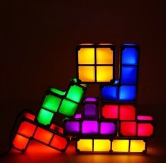 Tetris Oyunu Led Masa Lambası