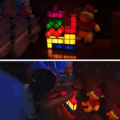 Tetris Oyunu Led Masa Lambası