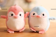 Penguen Renkli Anahtarlık