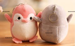 Penguen Renkli Anahtarlık