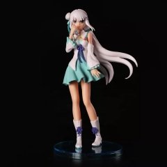 Re:zero Kara Hajimeru Isekai Seikatsu Rem Ram Emilia Anime Figür 17 Cm