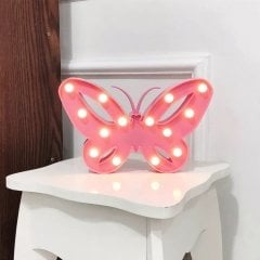Kelebek Led Masa Lambası