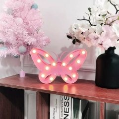 Kelebek Led Masa Lambası